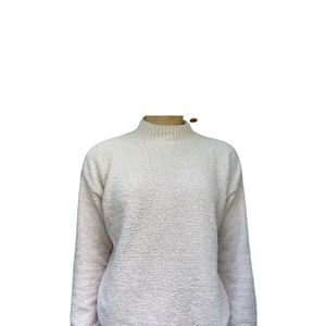 Pink Women’s UNIQLO Fleece Sweater Turtleneck Size X-Small